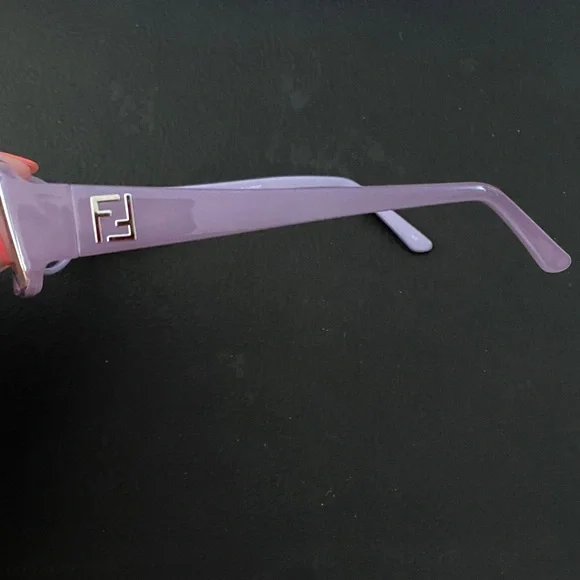 LOW START Fendi Lavender Rectangular Eyewear size 53 - Picture 2 of 7